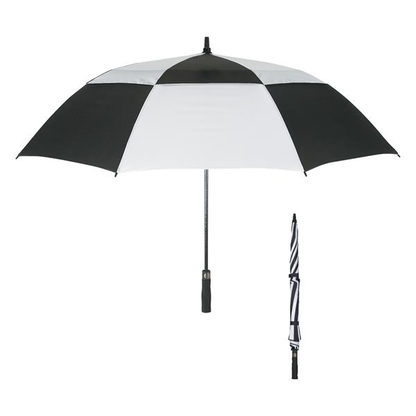 Vented, windproof 58" arc umbrella... from ASI 61125 Hit Promotional Products / Hit®
