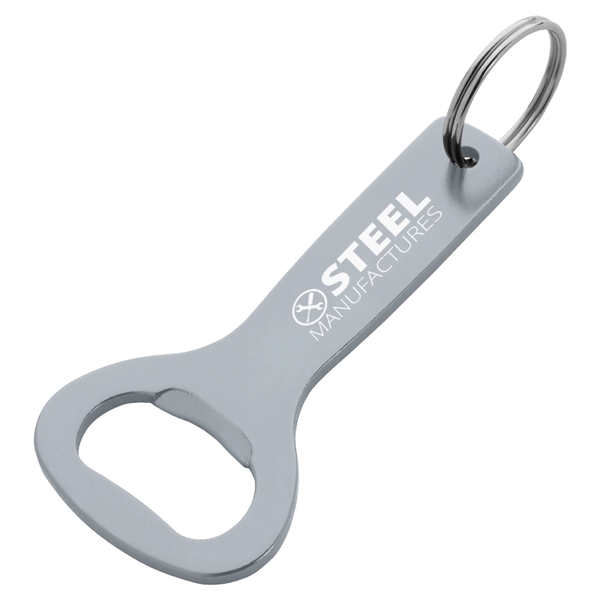 Aluminum Bottle Opener Key Ring.  Approx. Size:  1 1/2"... from ASI 61125 Hit Promotional Products / Hit®