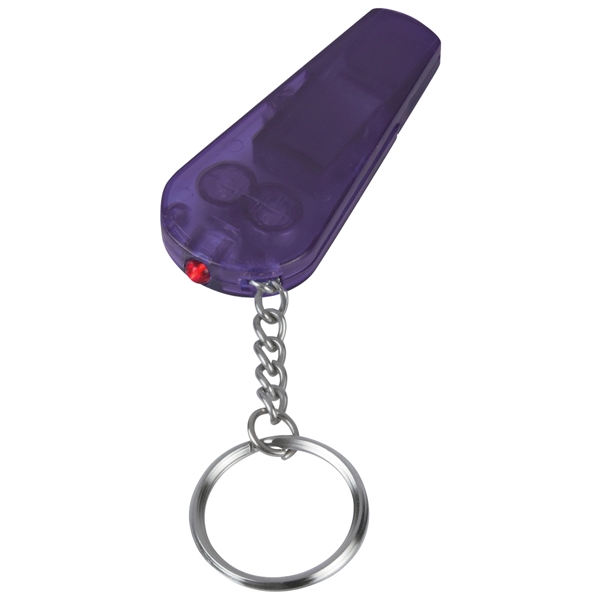 Key chain with light and whistle.... from ASI 61125 Hit Promotional Products / Hit®