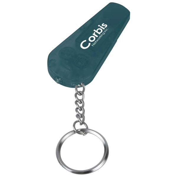 Key chain with light and whistle.... from ASI 61125 Hit Promotional Products / Hit®