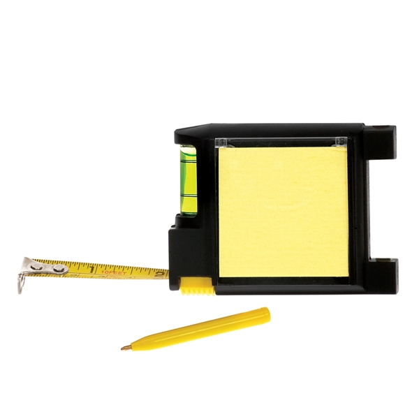 Multi function tape measure with notepad and pen.... from ASI 61125 Hit Promotional Products / Hit®