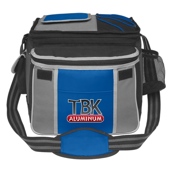 Flip Top Kooler Bag. Made Of Combo: 70D Nylon And 600D... from ASI 61125 Hit Promotional Products / Hit®