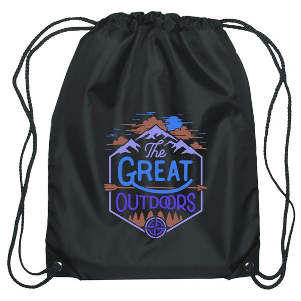 Small sports pack with polyester drawstring.... from ASI 61125 Hit Promotional Products / Hit®