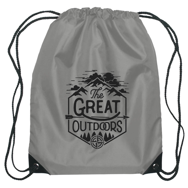 Small sports pack with polyester drawstring.... from ASI 61125 Hit Promotional Products / Hit®
