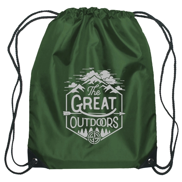 Small sports pack with polyester drawstring.... from ASI 61125 Hit Promotional Products / Hit®