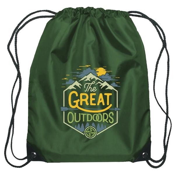 Small sports pack with polyester drawstring.... from ASI 61125 Hit Promotional Products / Hit®