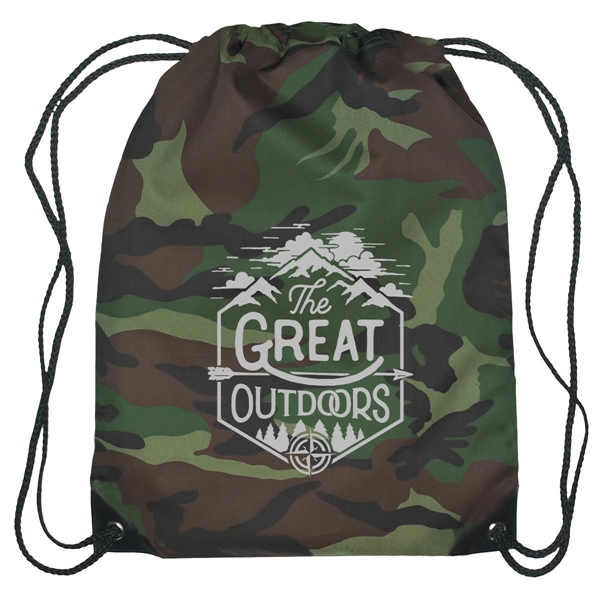 Small sports pack with polyester drawstring.... from ASI 61125 Hit Promotional Products / Hit®