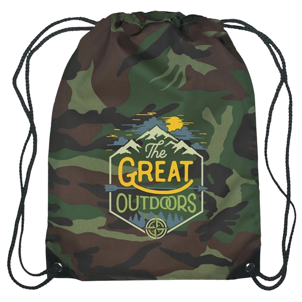 Small sports pack with polyester drawstring.... from ASI 61125 Hit Promotional Products / Hit®