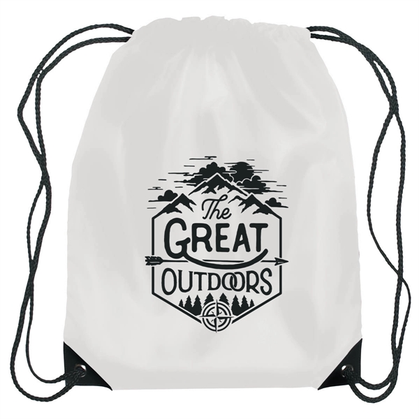 Small sports pack with polyester drawstring.... from ASI 61125 Hit Promotional Products / Hit®