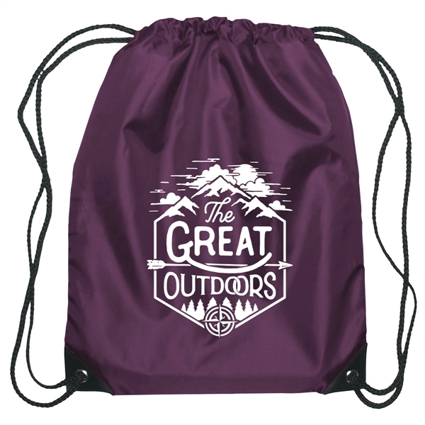 Small sports pack with polyester drawstring.... from ASI 61125 Hit Promotional Products / Hit®