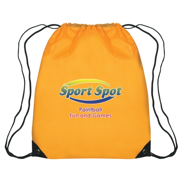 Large sports pack with nylon drawstring, 17" x 20".... from ASI 61125 Hit Promotional Products / Hit®