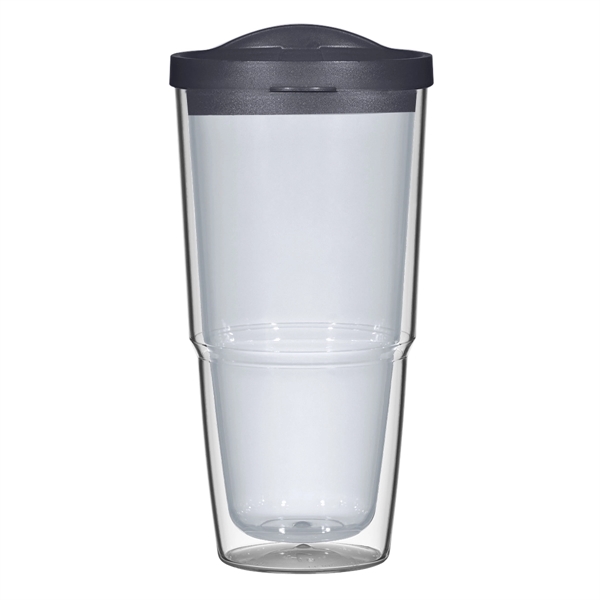 24 Oz. Biggie Tumbler With Lid. Double Wall Construction For Insulation... from ASI 61125 Hit Promotional Products / Hit®