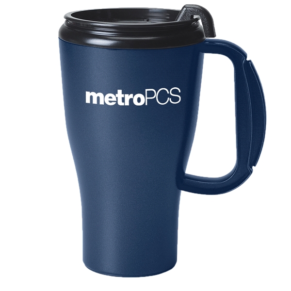 16 Oz. Omega Mug With Slider Lid. High Gloss Finish. ... from ASI 61125 Hit Promotional Products / Hit®