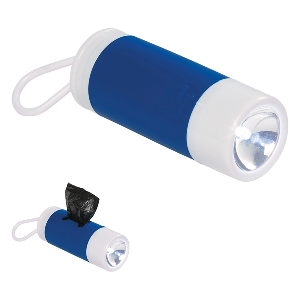 Dog bag dispenser with flashlight.... from ASI 61125 Hit Promotional Products / Hit®