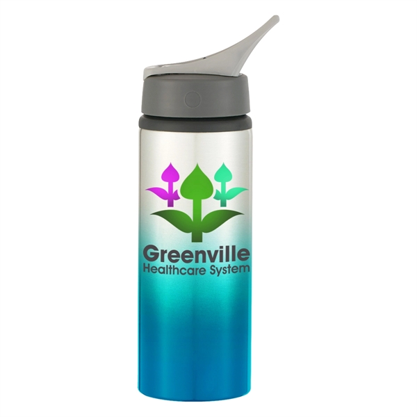 25 oz. aluminum tumbler with screw-on, spill resistant sip top lid;... from ASI 61125 Hit Promotional Products / Hit®