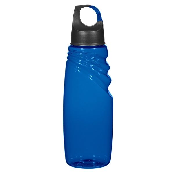 24 Oz. Crest Carabiner Sports Bottle. AS Material.  Screw On,... from ASI 61125 Hit Promotional Products / Hit®