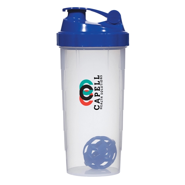 24 Oz. Shake-It-Up Bottle. Snap-On, Spill-Resistant Flip-Top Lid.  Single Wall... from ASI 61125 Hit Promotional Products / Hit®
