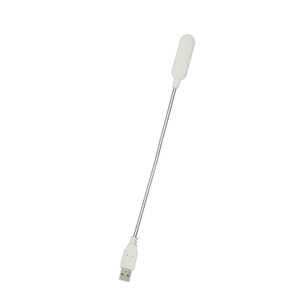 USB Flexi-Light.  Extra Bright White LED Light.  Bendable Cable.... from ASI 61125 Hit Promotional Products / Hit®