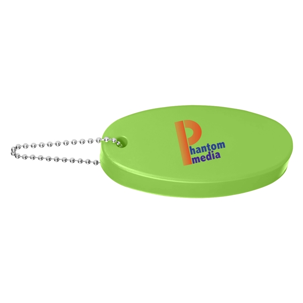 Floating foam stress reliever key chain with bead chain attachment.... from ASI 61125 Hit Promotional Products / Hit®