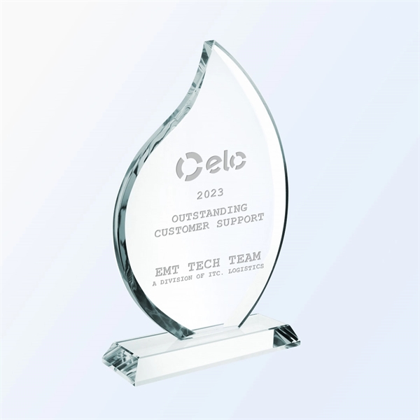 Starfire Glass Flame Award... from ASI 31517 Admart Products / Admart Line