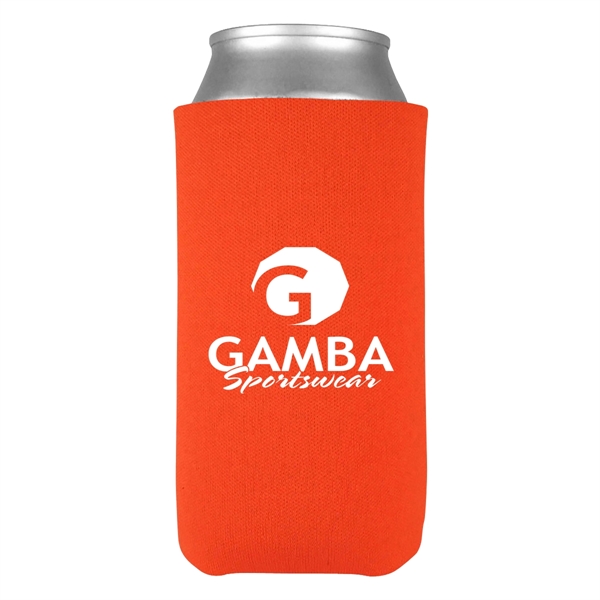 Foam can holder that folds flat... from ASI 61125 Hit Promotional Products / Hit®