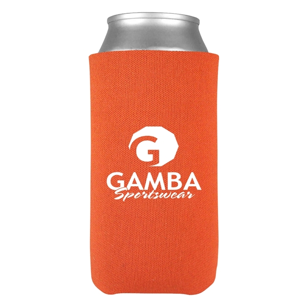 Foam can holder that folds flat... from ASI 61125 Hit Promotional Products / Hit®