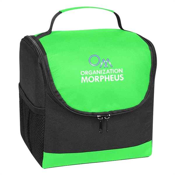 Water-resistant lunch bag with mesh pocket... from ASI 61125 Hit Promotional Products / Hit®