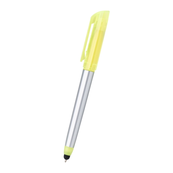 Ballpoint pen with highlighter and stylus.... from ASI 61125 Hit Promotional Products / Hit®