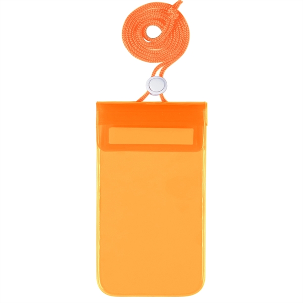 Waterproof pouch with neck cord and sunglasses... from ASI 61125 Hit Promotional Products / Hit®