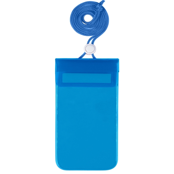 Waterproof pouch with neck cord and sunglasses... from ASI 61125 Hit Promotional Products / Hit®