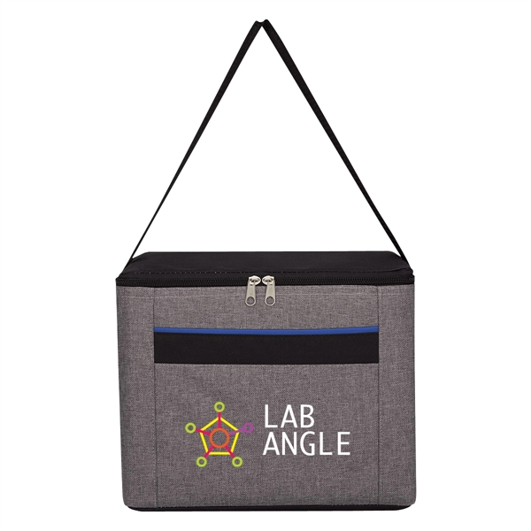 Cooler tote made of polyester with foil laminated polyethylene foam insulation,... from ASI 61125 Hit Promotional Products / Hit®