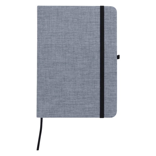 5" x 7" journal with 80 lined pages, a polycanvas cover... from ASI 61125 Hit Promotional Products / Hit®