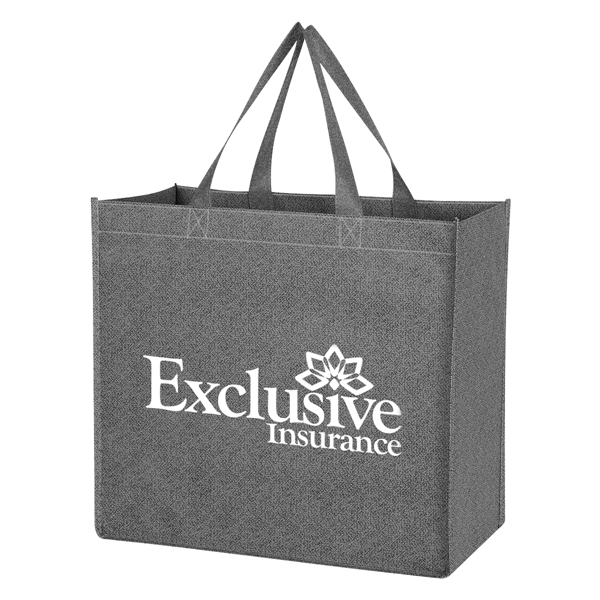 Tote bag made of 80 gram nonwoven, coated, water resistant polypropylene... from ASI 61125 Hit Promotional Products / Hit®