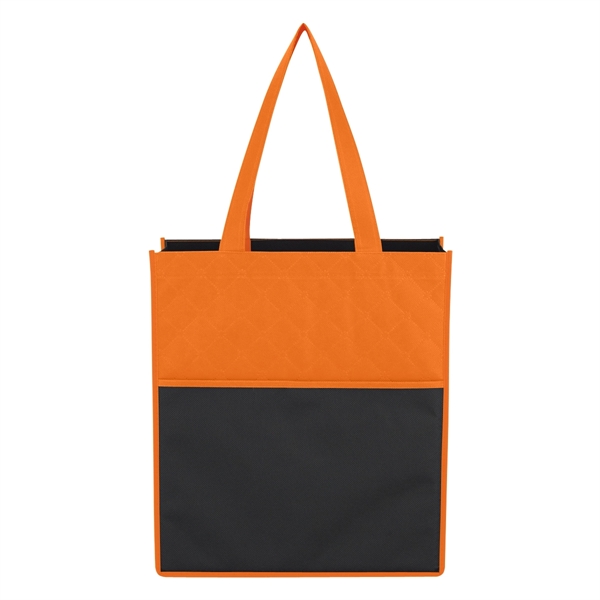 80 gram non-woven coated water-resistant polypropylene tote bag that is both... from ASI 61125 Hit Promotional Products / Hit®