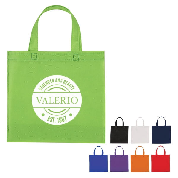 Tote bag made of 80 gram non-woven coated water-resistant polypropylene with... from ASI 61125 Hit Promotional Products / Hit®