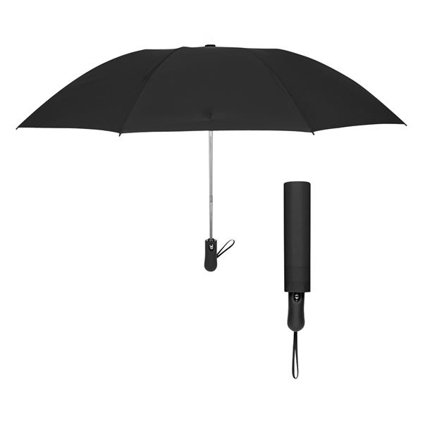 Automatic open umbrella with metal shaft, inverted design and 46" arc... from ASI 61125 Hit Promotional Products / Hit®