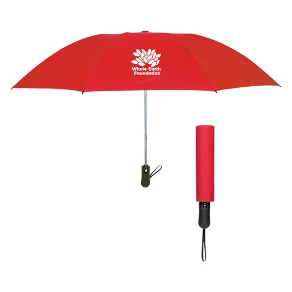 Automatic open umbrella with metal shaft, inverted design and 46" arc... from ASI 61125 Hit Promotional Products / Hit®