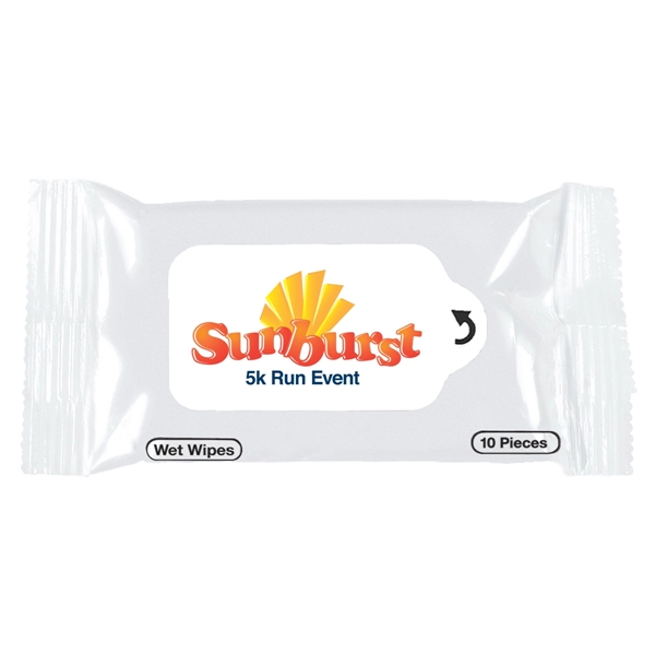 10 pack of pet paw soft wipes with a peel away... from ASI 61125 Hit Promotional Products / Hit®
