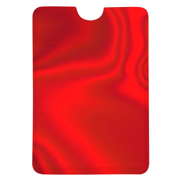 Phone sleeve made of PVC material fused with aluminum foil that... from ASI 61125 Hit Promotional Products / Hit®