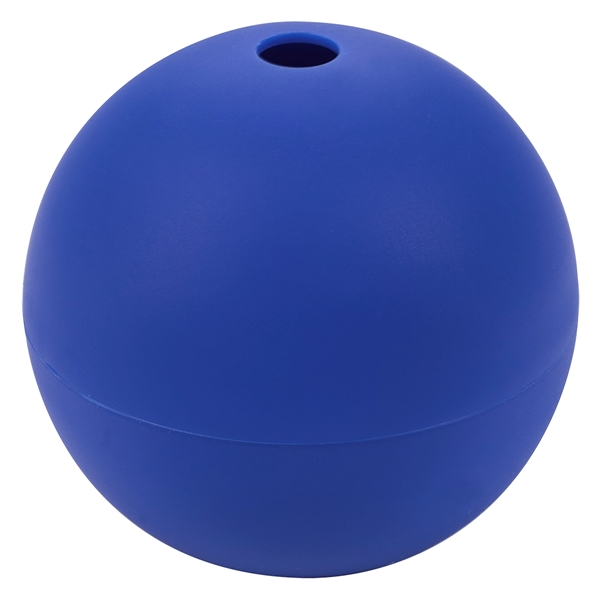 Ice cube mold shaped like a sphere and made of silicone... from ASI 61125 Hit Promotional Products / Hit®