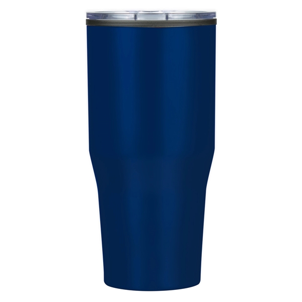 30 oz. double wall stainless steel tumbler with a snap-on, spill-resistant,... from ASI 61125 Hit Promotional Products / Hit®