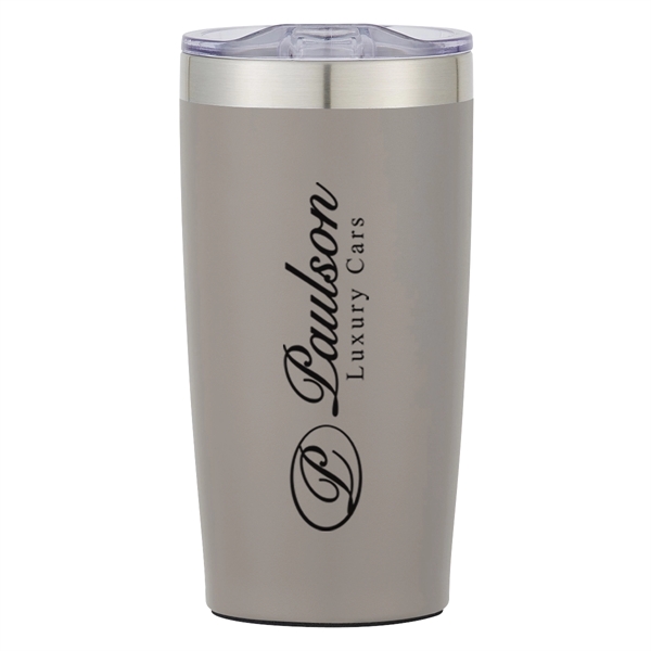 20 oz. BPA free two-tone tumbler with custom gift box, stainless... from ASI 61125 Hit Promotional Products / Hit®