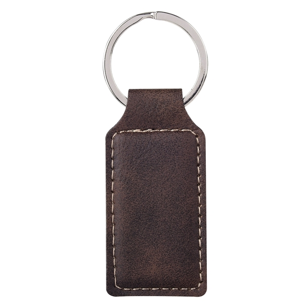 Belvedere stitched key tag with a split ring attachment and several... from ASI 61125 Hit Promotional Products / Hit®