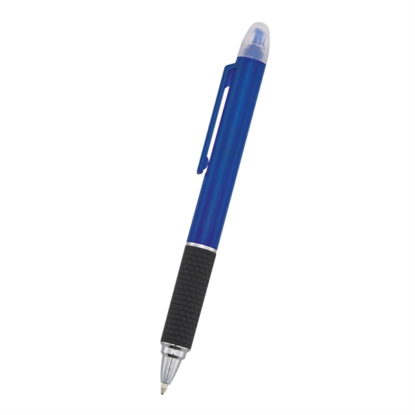 Sayre twist-action pen with black ink, an extra-wide pocket clip, and... from ASI 61125 Hit Promotional Products / Hit®
