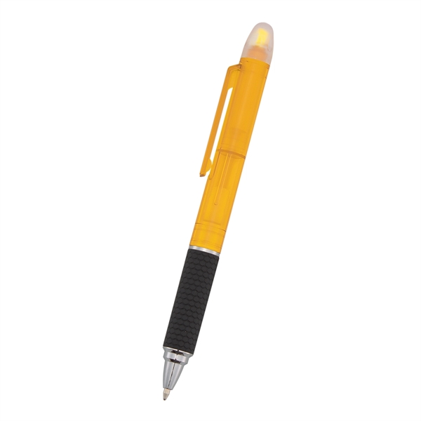 Sayre twist-action pen with black ink, an extra-wide pocket clip, and... from ASI 61125 Hit Promotional Products / Hit®