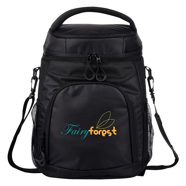10 1/2" x 15 1/4' x 7" insulated backpack with PEVA... from ASI 61125 Hit Promotional Products / Hit®
