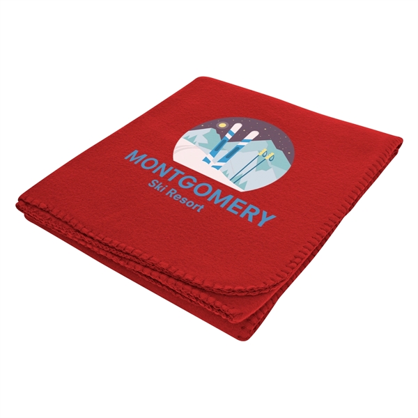 Filmore fleece blanket for staying comfy and covered during various activities.... from ASI 61125 Hit Promotional Products / Hit®