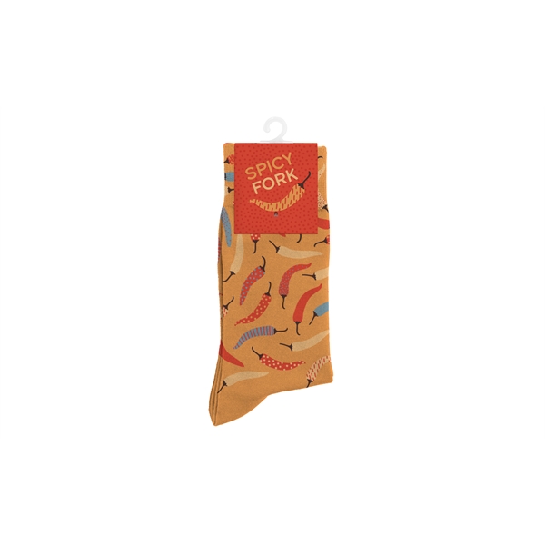 Full-color direct-to-garment printed socks, perfect for unique branding, no sublimation!... from ASI 45657 Pop! Promos