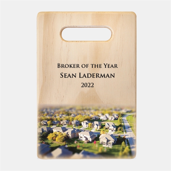 The Sublimation Rectangle Wood Cutting Board is an ideal gift for... from ASI 47791 Best Deal Awards