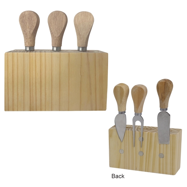 3-piece cheese cutlery set with everything one needs for making the... from ASI 61125 Hit Promotional Products / Hit®
